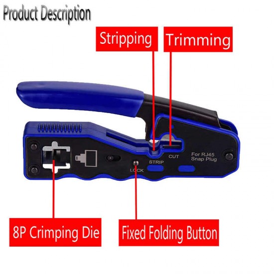 EZ RJ45 ÇAKMA PENSESİ – EZ45 Pense – RJ EZ 45 PENSE