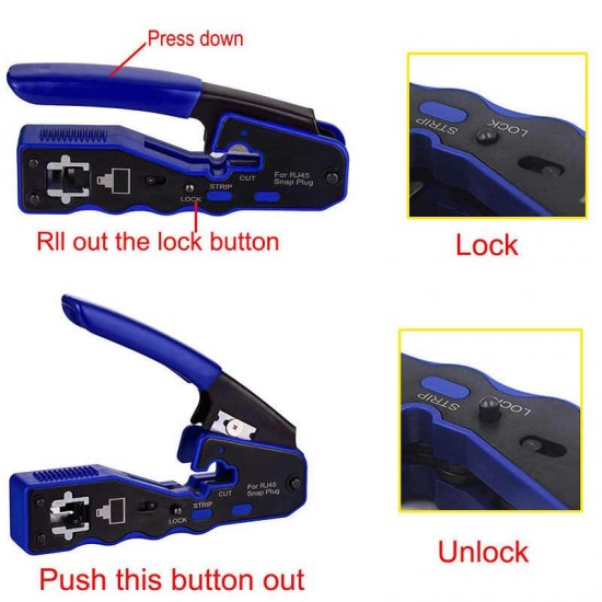 EZ RJ45 ÇAKMA PENSESİ – EZ45 Pense – RJ EZ 45 PENSE