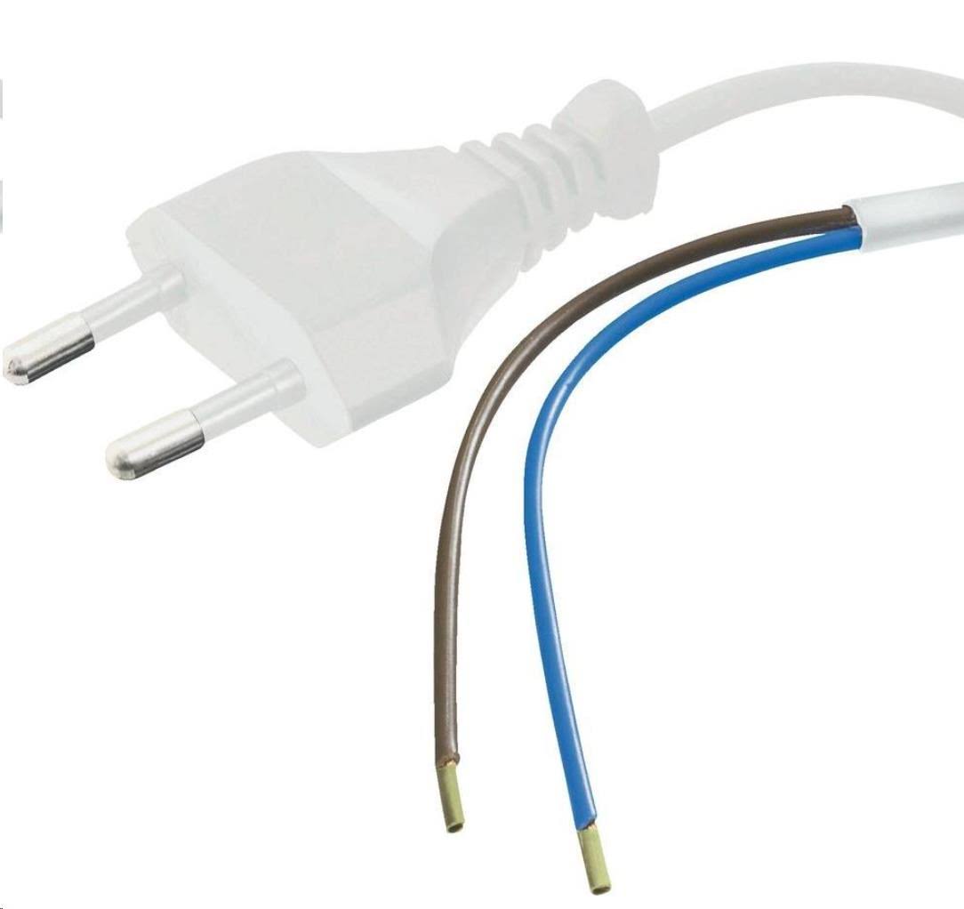 Adaptör İçin Fişli Kablo 1 Metre
