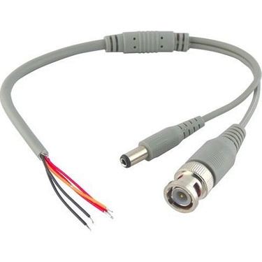 Bnc+Power Jack – Hazır Kablolu Bnc Konnektör