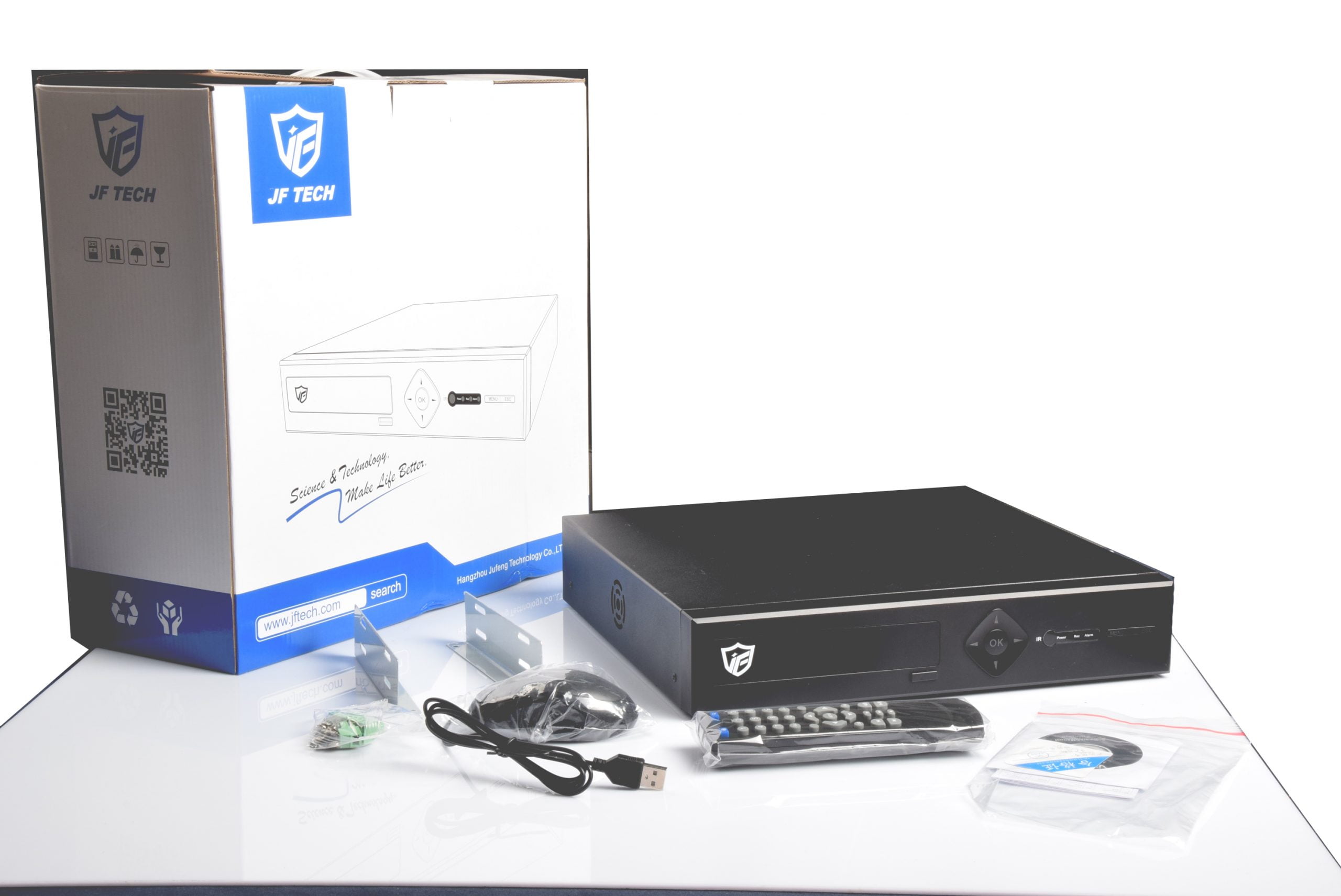JF TECH 4 Kanal Kamera Kayıt Cihazı